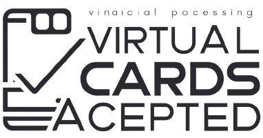 Virtual Cards Accepted